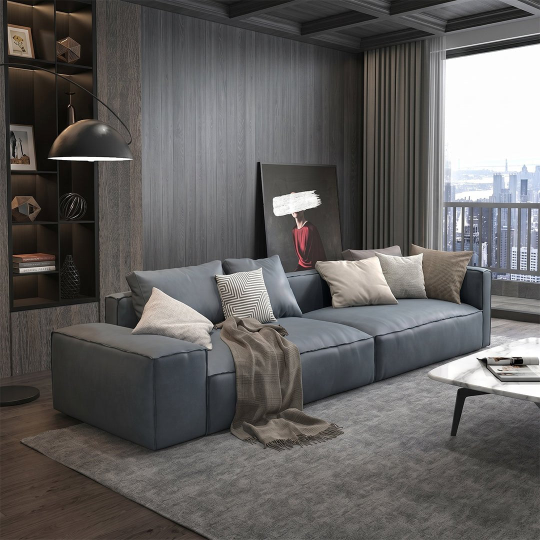Hartste Two Seater Sofa, Leathaire - Miola