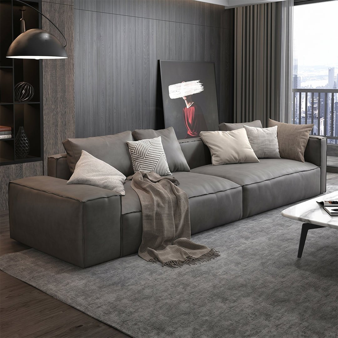 Hartste Two Seater Sofa, Leathaire - Miola