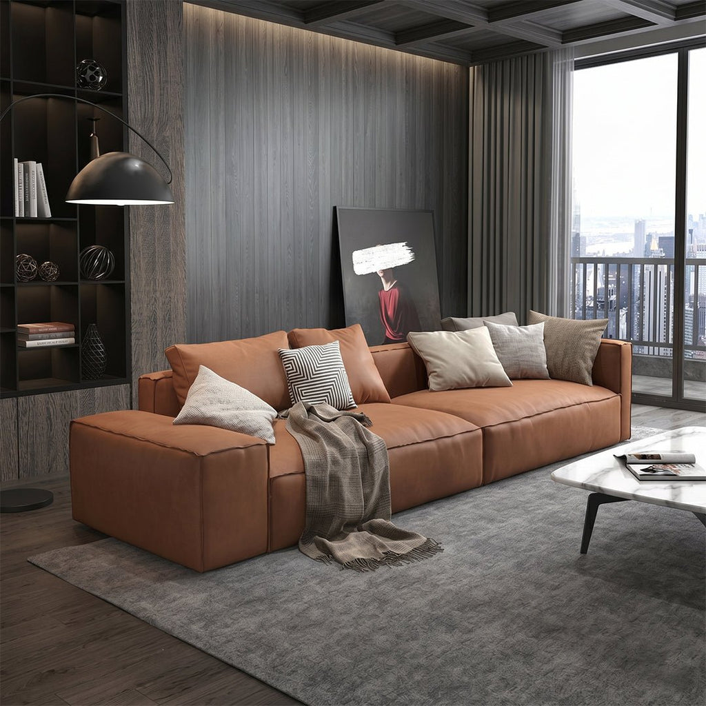 Hartste Two Seater Sofa, Leathaire - Miola