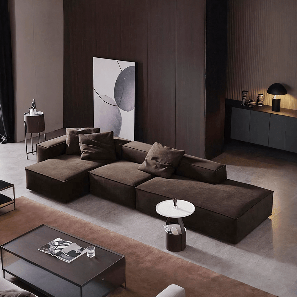 Hee Nordic Sofa, Two Seater, Three Seater Sofa, Corner Sofa, Suede - Miola