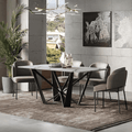 Helix Dining Table Set, Sintered Stone - Miola