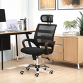 Herman Office Chair, Black - Miola