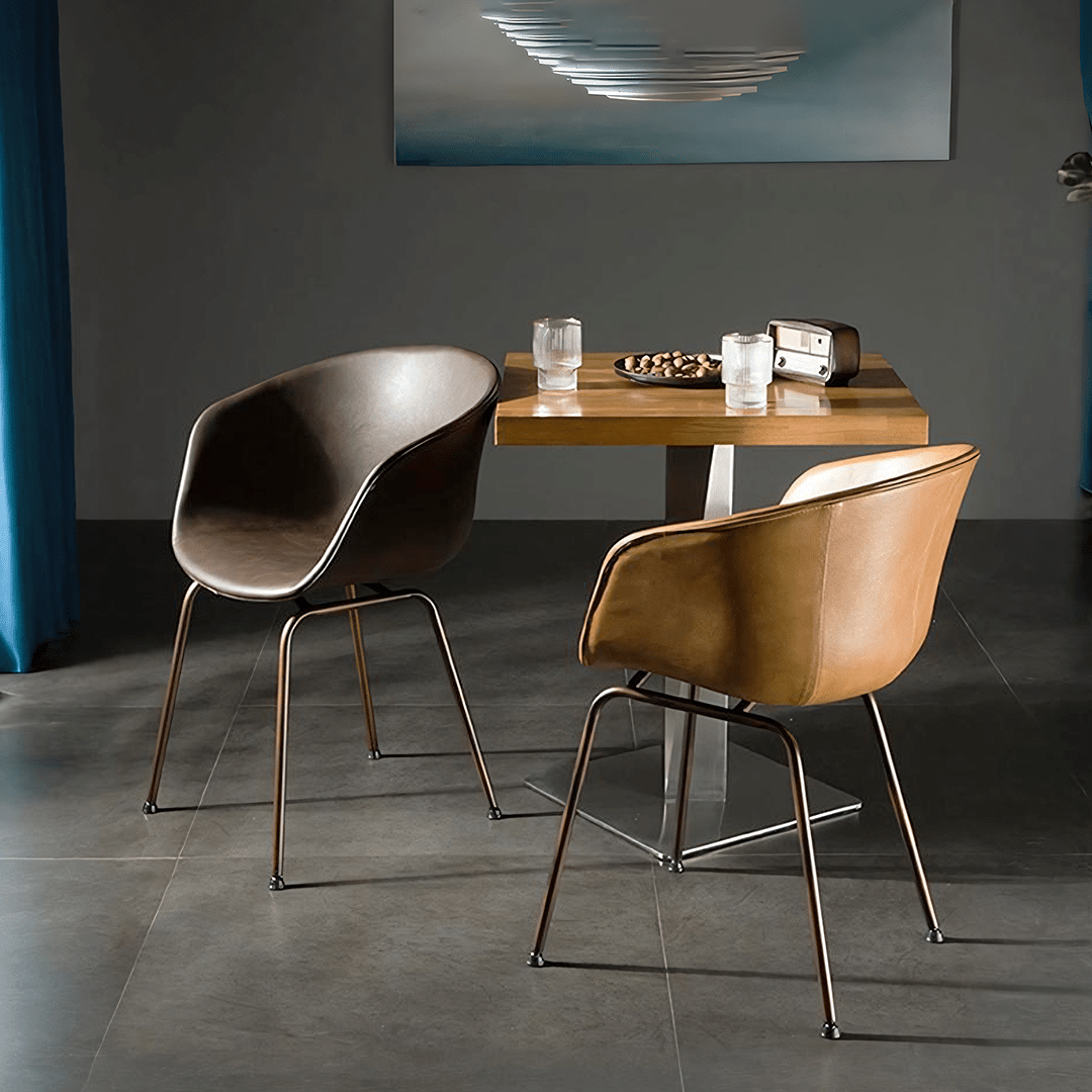 Herron Dining Chair, PU Leather - Miola