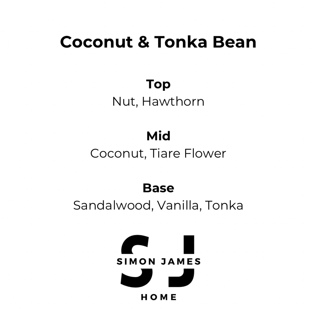 Coconut & Tonka Bean Reed Diffuser - Miola