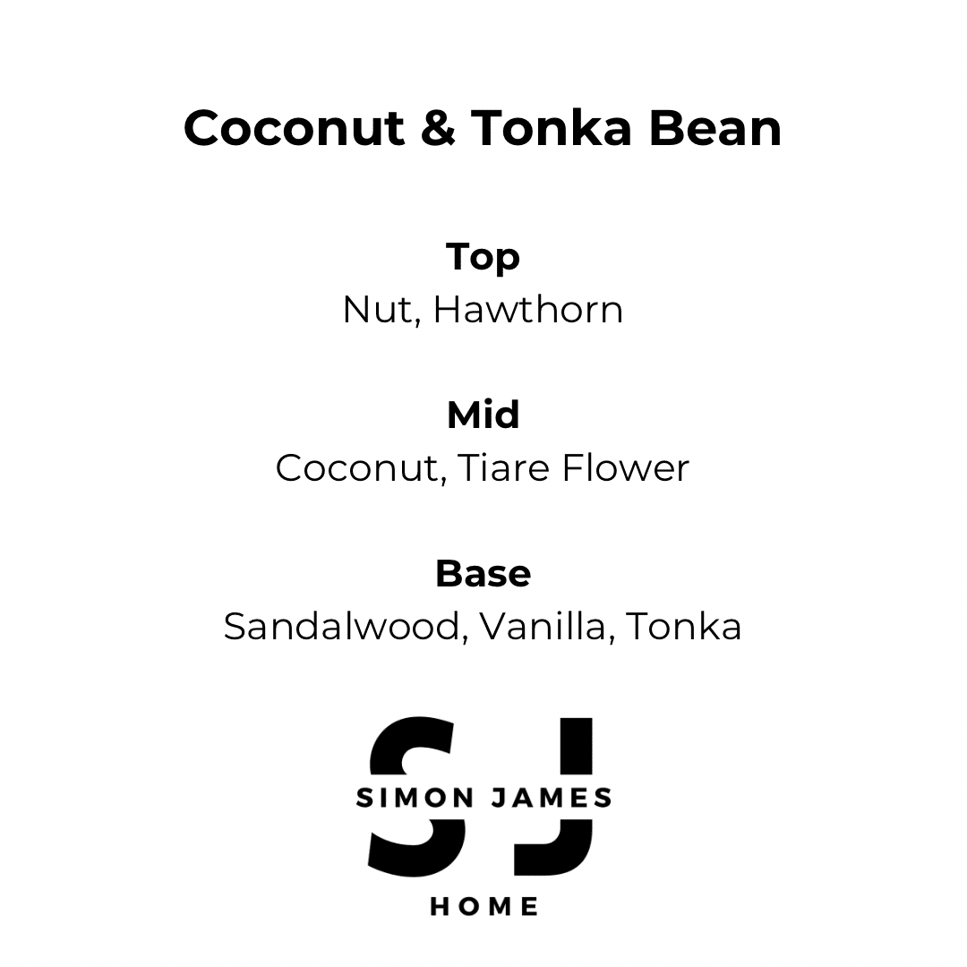 Coconut & Tonka Bean Reed Diffuser - Miola