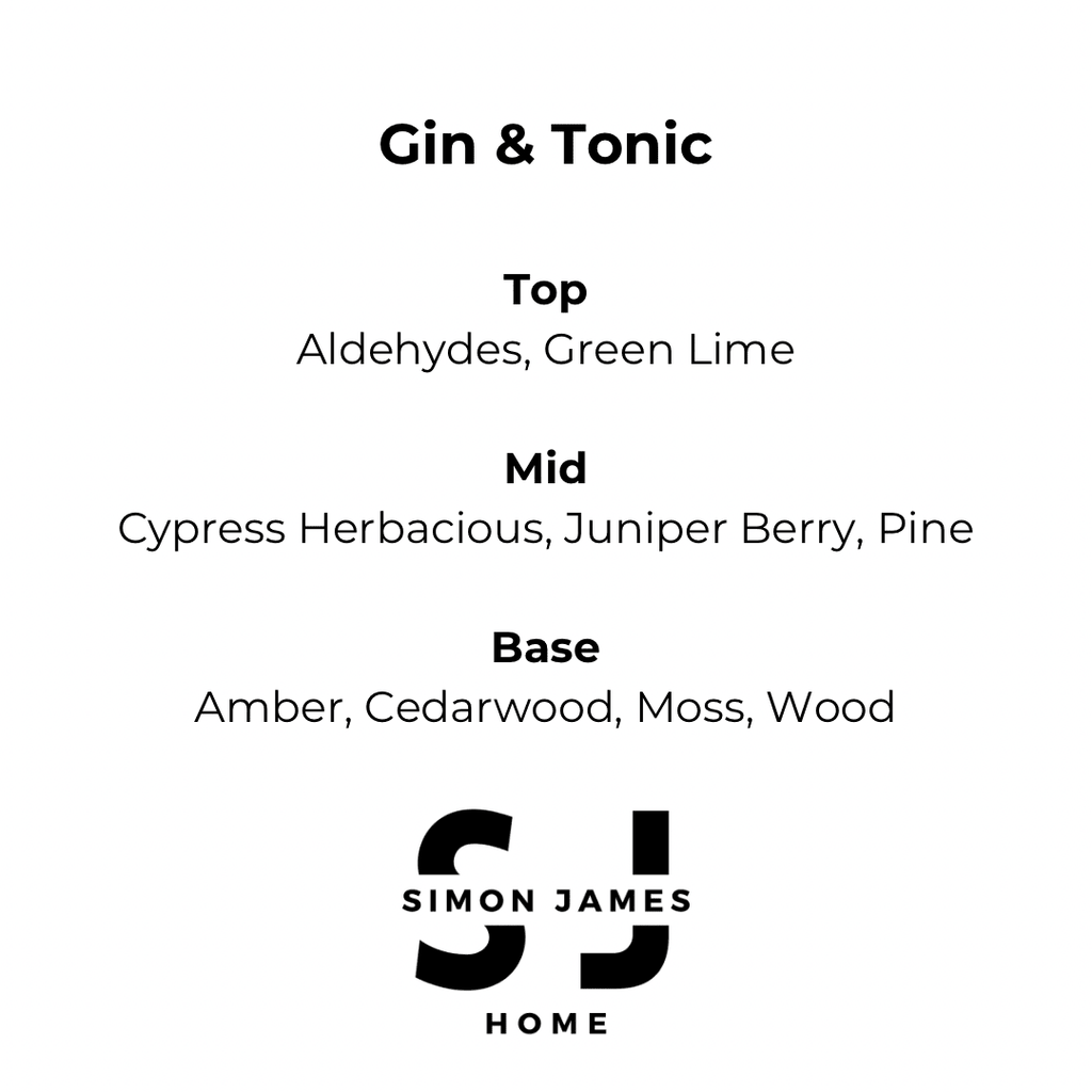 Gin & Tonic Candle - Handmade Soy Wax - Miola