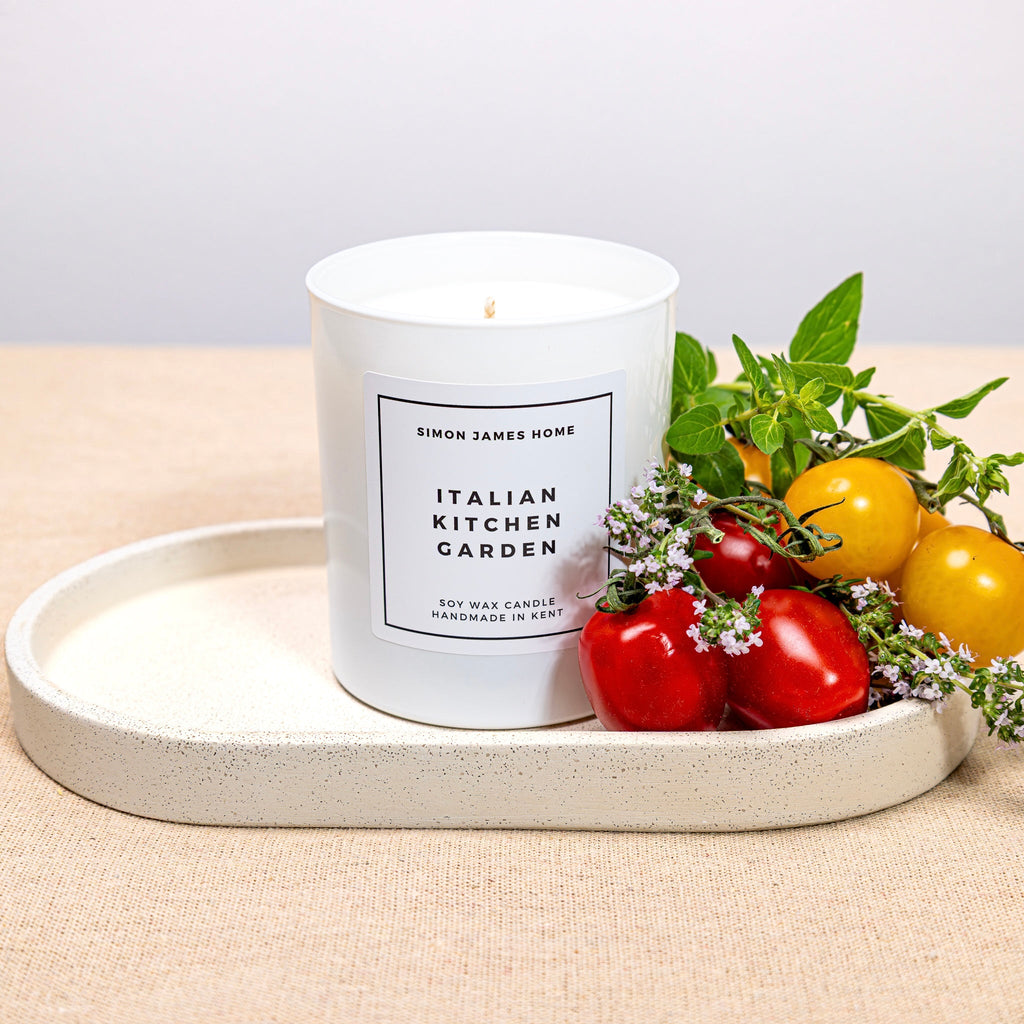 Italian Kitchen Garden Candle - Handmade Soy Wax - Miola