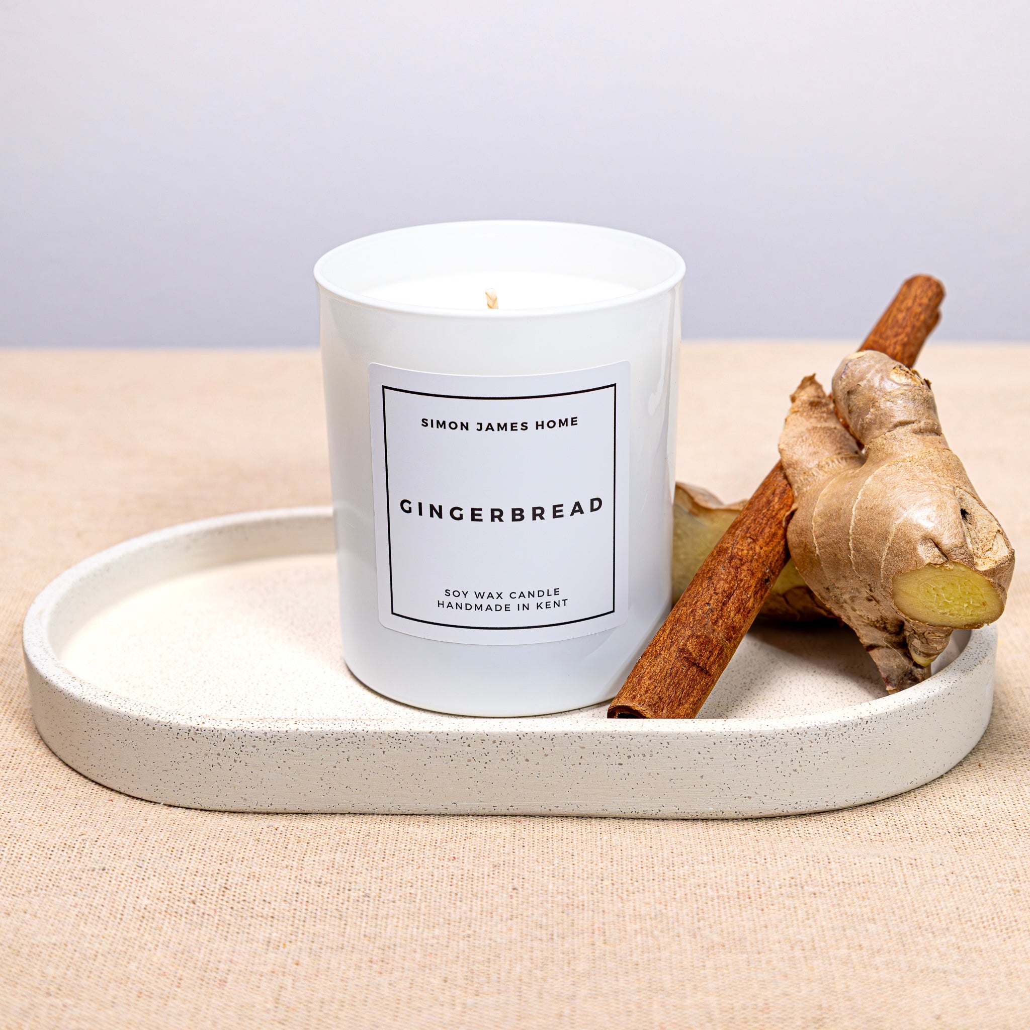 Gingerbread Candle - Handmade Soy Wax