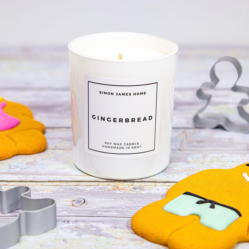 Gingerbread Candle - Handmade Soy Wax - Miola