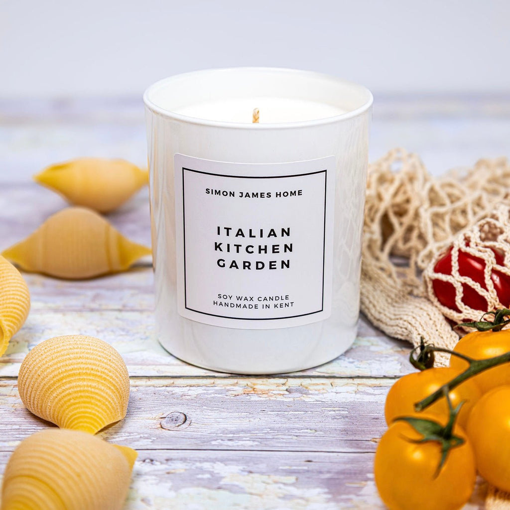 Italian Kitchen Garden Candle - Handmade Soy Wax - Miola