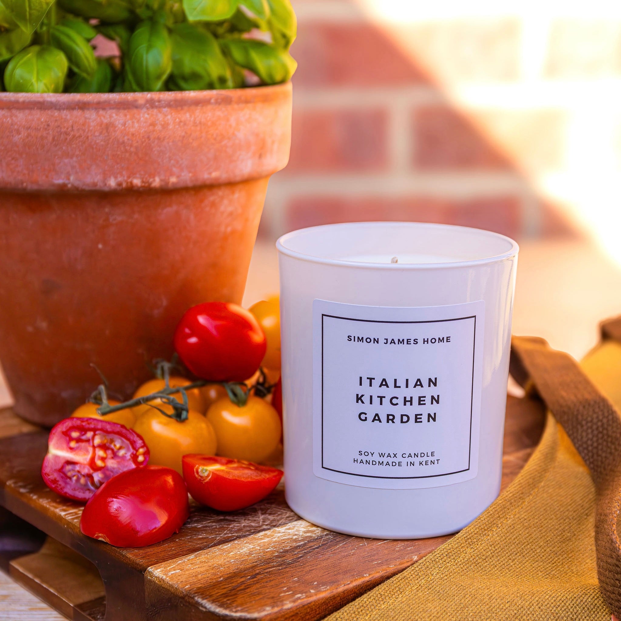 Italian Kitchen Garden Candle - Handmade Soy Wax
