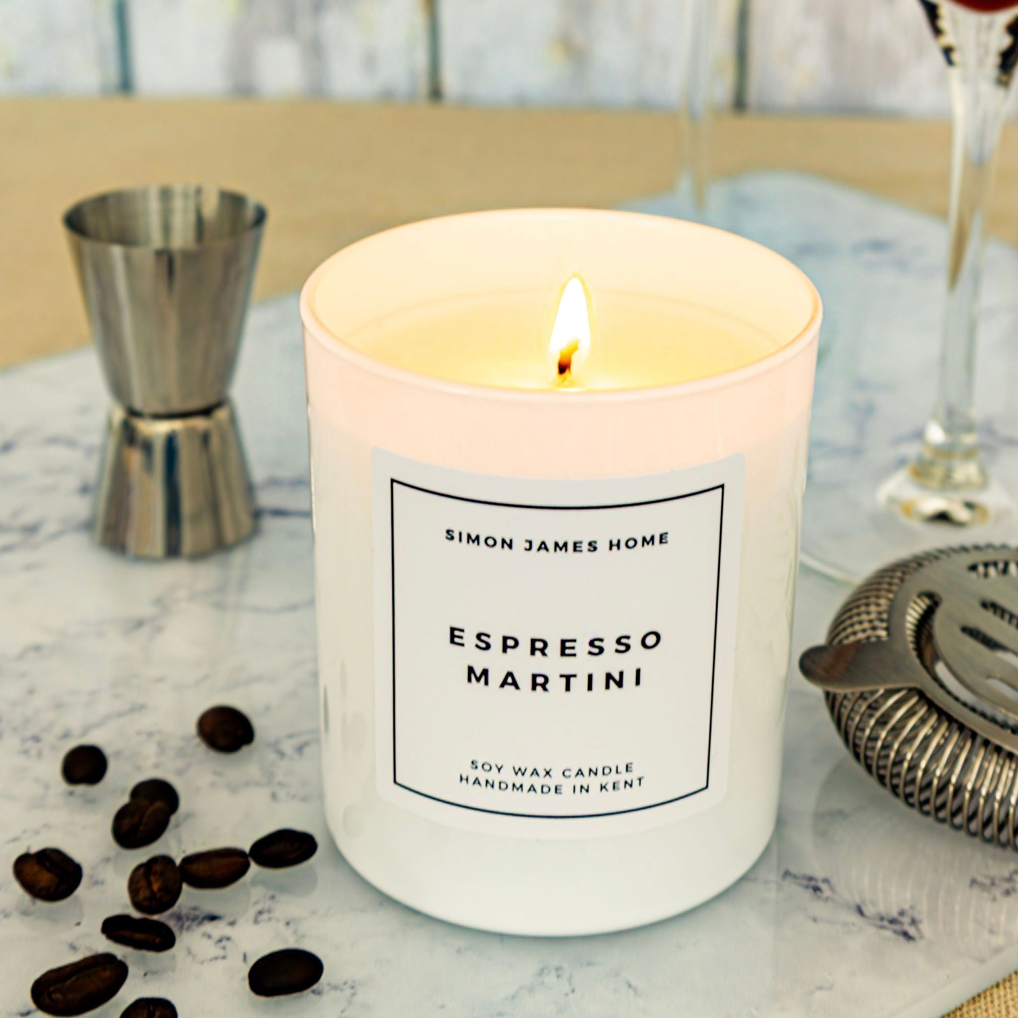 Espresso Martini Candle - Handmade Soy Wax