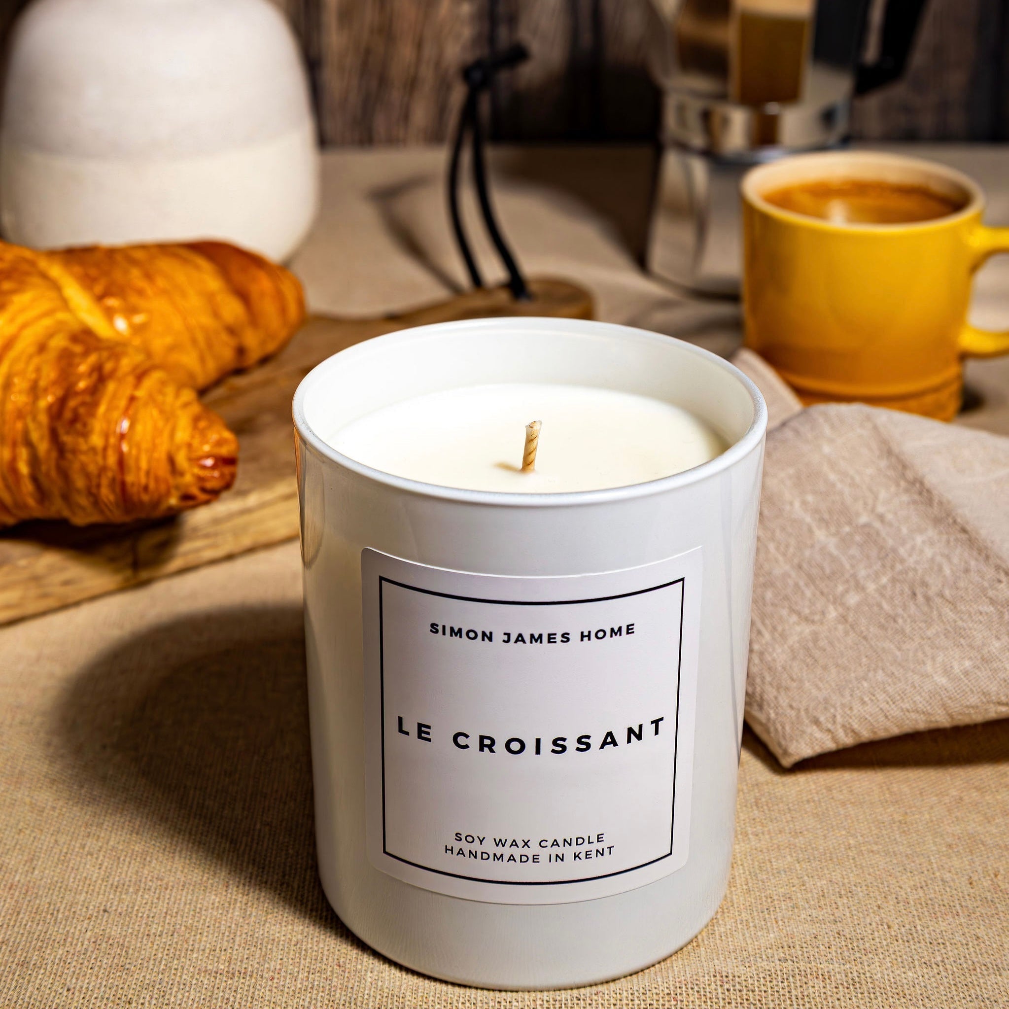 Le Croissant Candle - Handmade Soy Wax - The Ultimate Croissant Candle