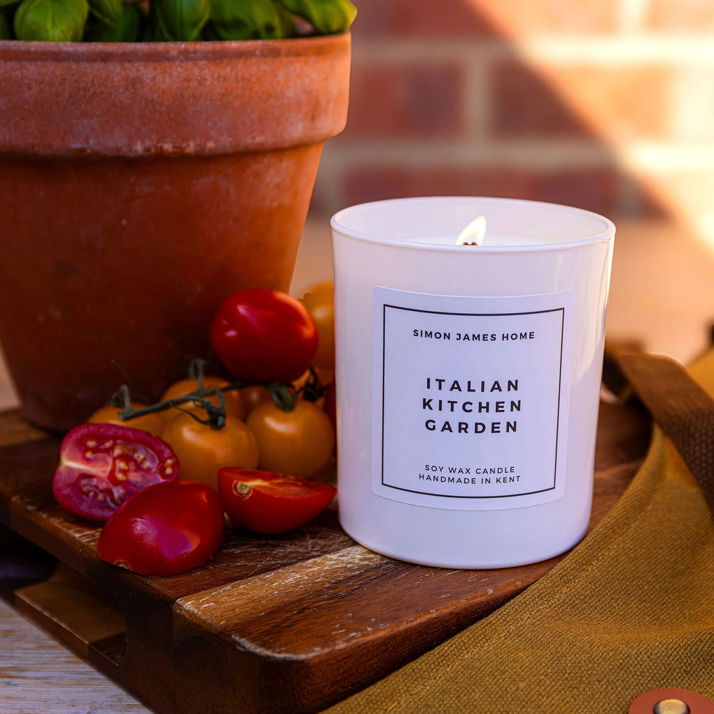 Italian Kitchen Garden Candle - Handmade Soy Wax - Miola