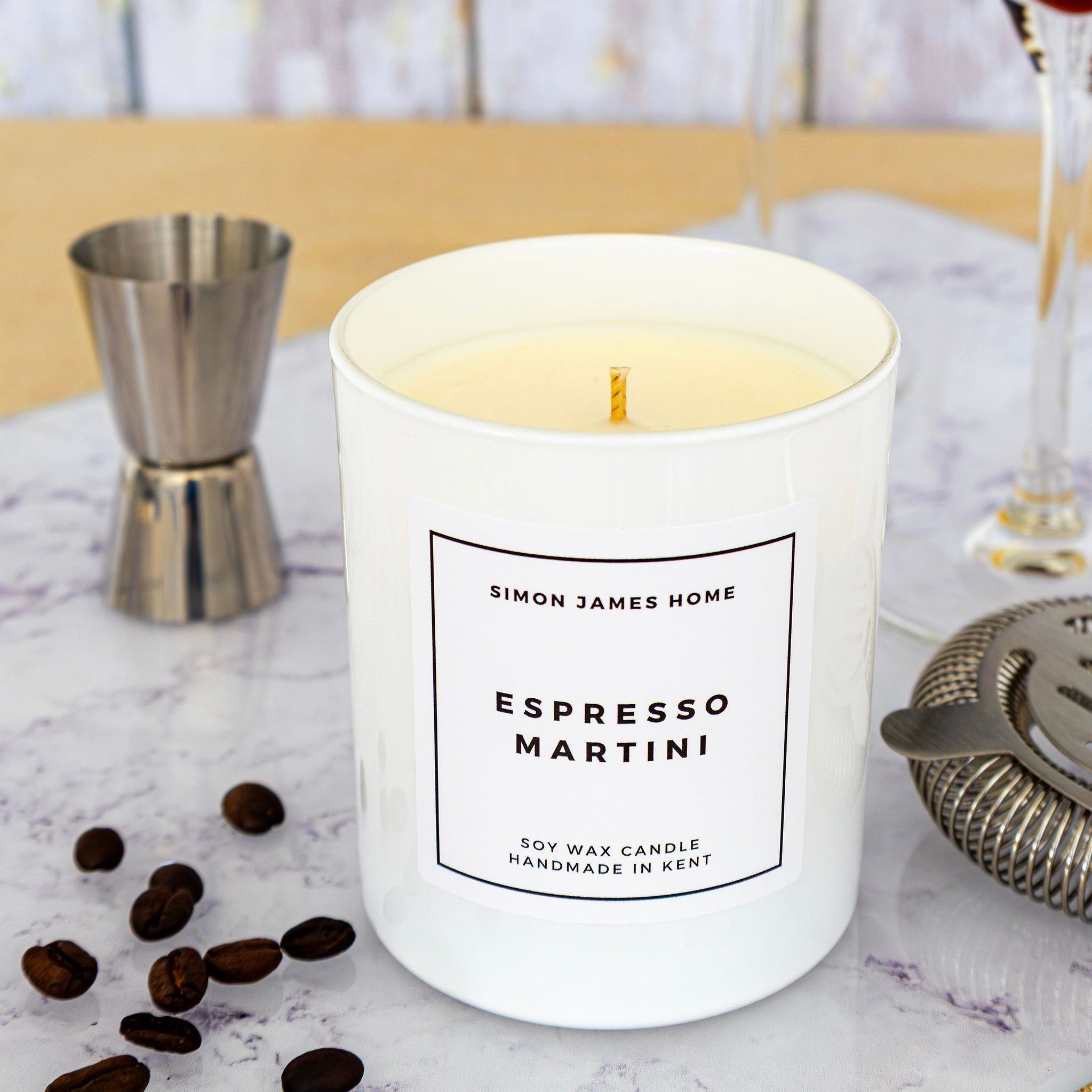 Espresso Martini Candle - Handmade Soy Wax