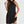 Load image into Gallery viewer, Gold Foil Star Halter Neck Tie Back Mini Dress In Black
