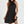 Load image into Gallery viewer, Gold Foil Star Halter Neck Tie Back Mini Dress In Black
