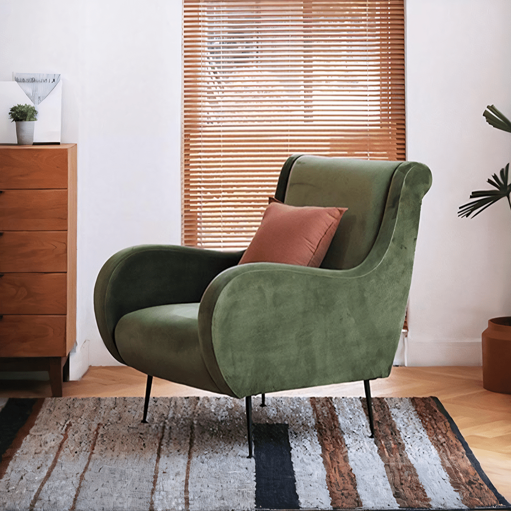 INS3 Armchair, Velvet - Miola