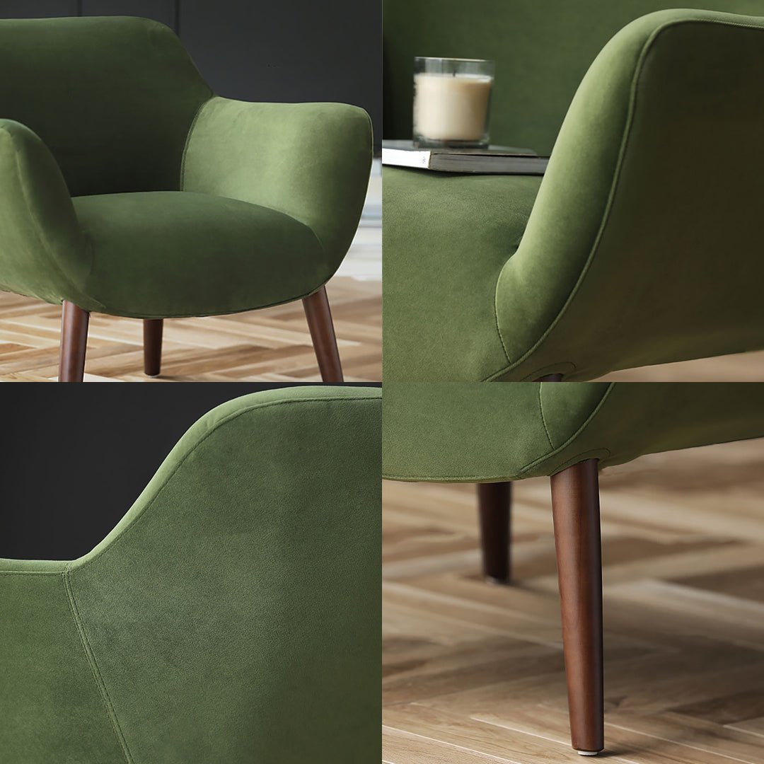 INS92 Armchair, Velvet - Miola