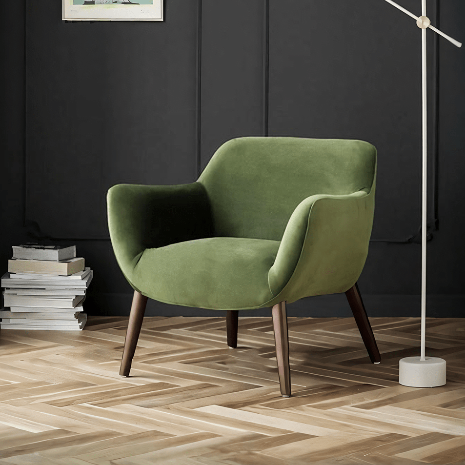 INS92 Armchair, Velvet - Miola