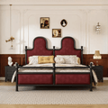 Ingrid King Size /Super King Size Bed, Velvet - Miola