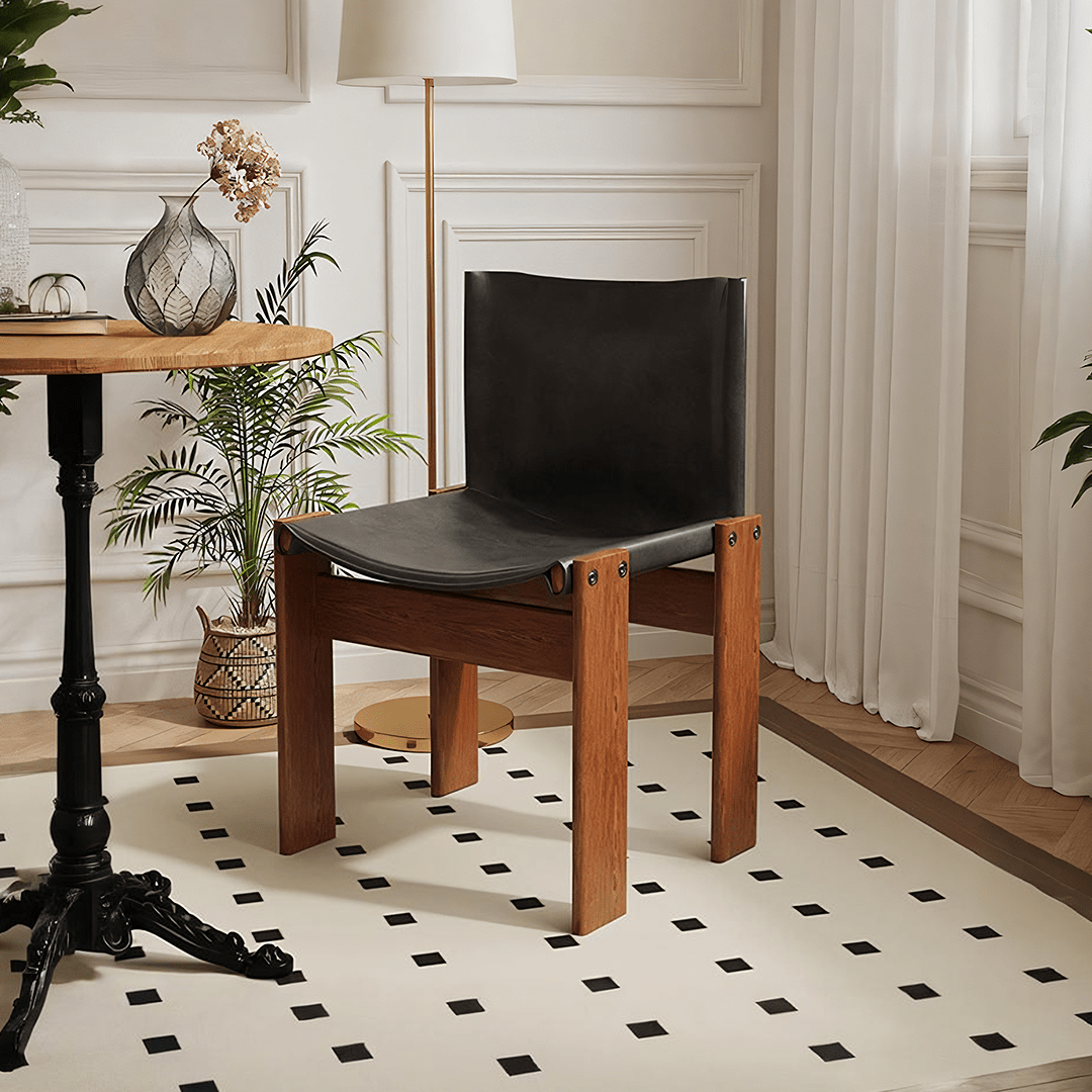 Judith Dining Chair, Black - Miola