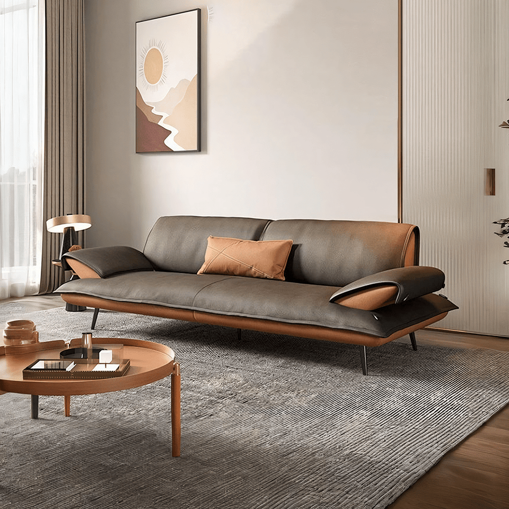 Julius S25 Two Seater Sofa, Leathaire - Miola