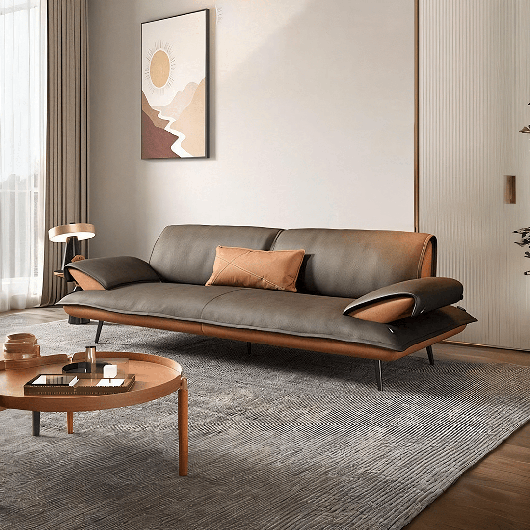 Julius S25 Two Seater Sofa, Leathaire - Miola