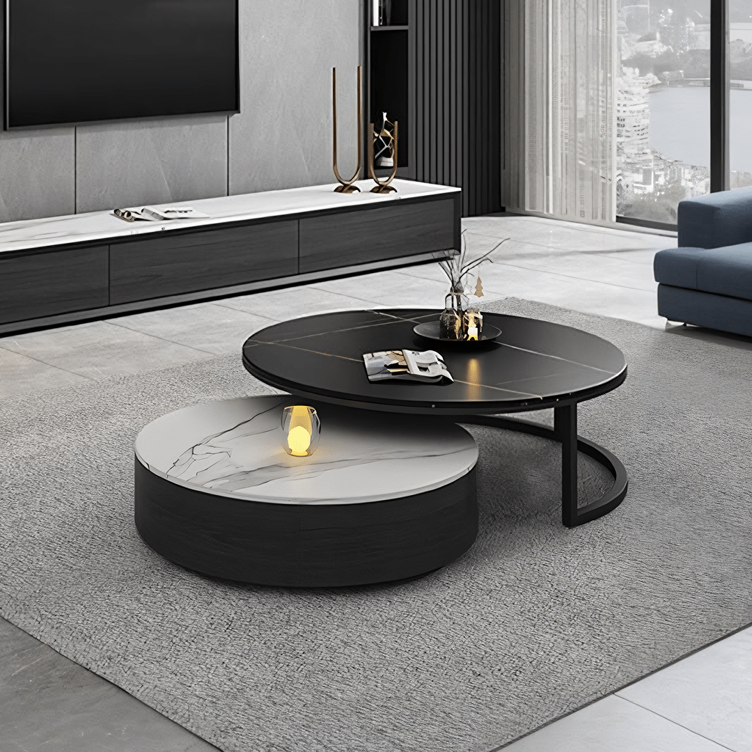 Kahoo TV Stand, Sintered Stone - Miola