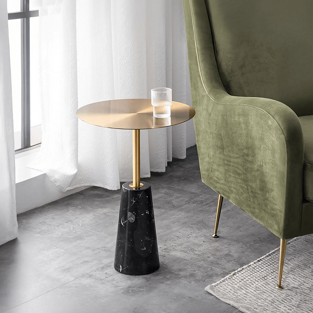 Kilby Side Table, Marble - Miola