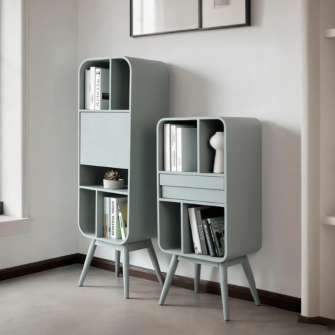 Kya Bookcase, Wood Shelving Unit - Miola