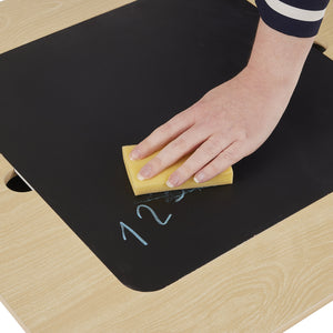 3-in-1 Storage Table and Two Chairs