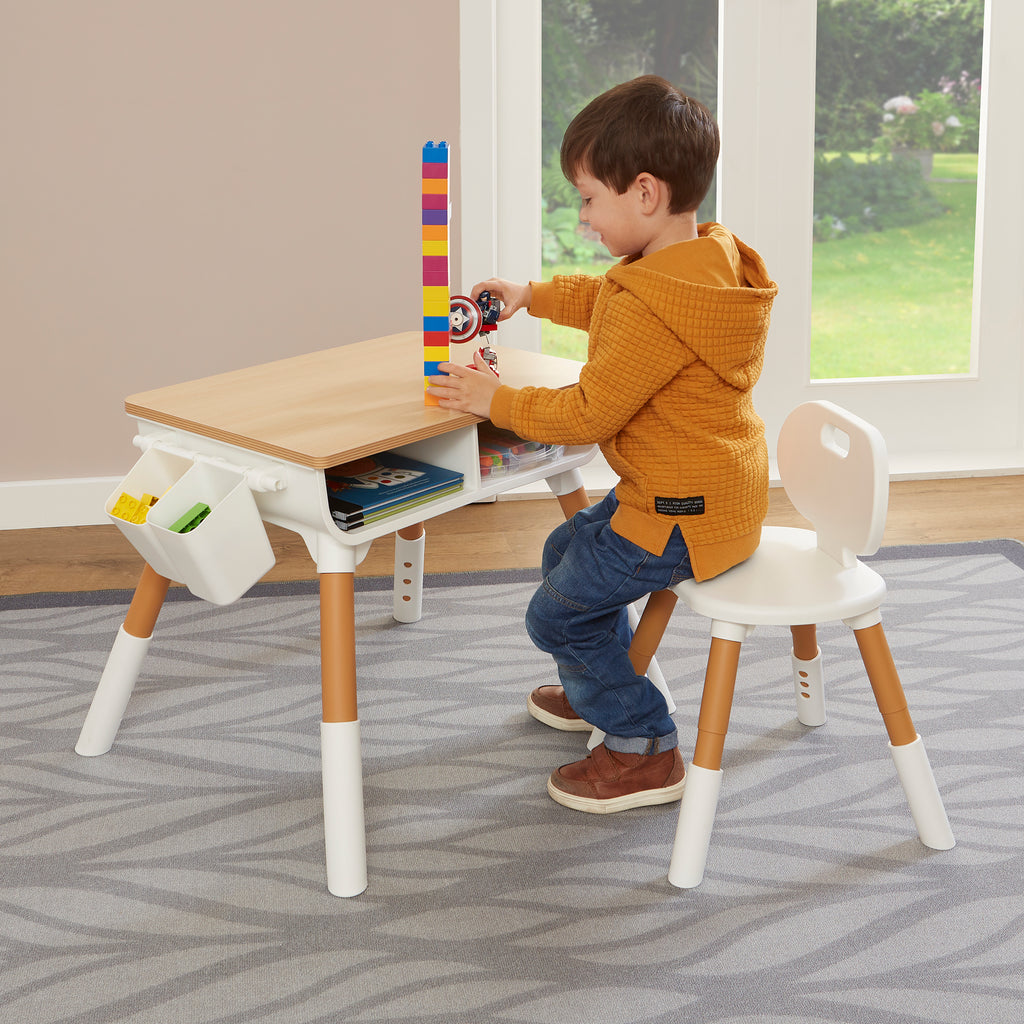 Height Adjustable Table and Chair Set