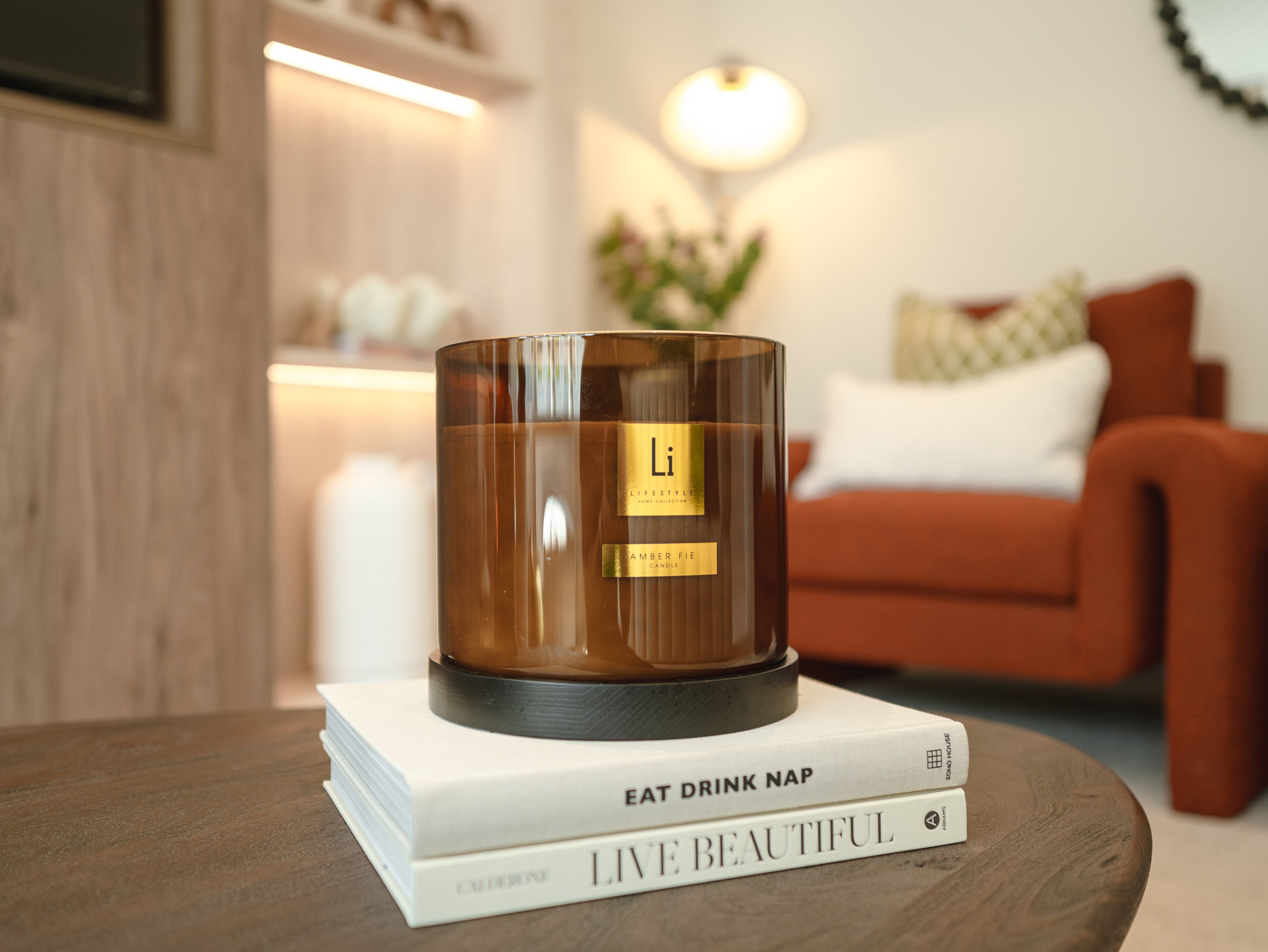 Luxury XXL Candle - Amber Fie (5kg) - Miola