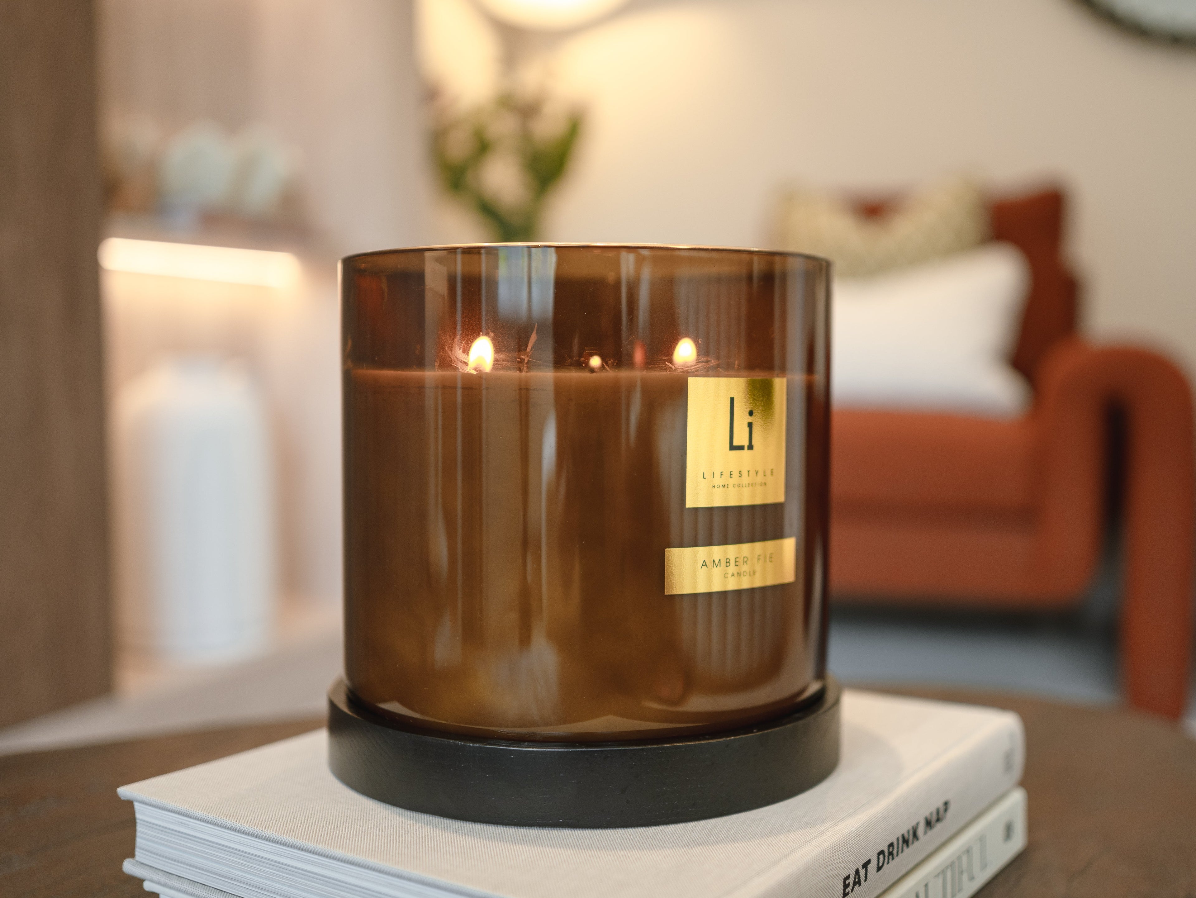 Luxury XXL Candle - Amber Fie (5kg) - Miola