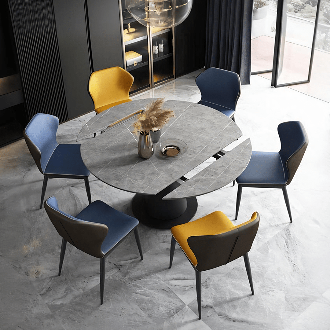 Lessie Extendable Dining Table, Sintered Stone - Miola