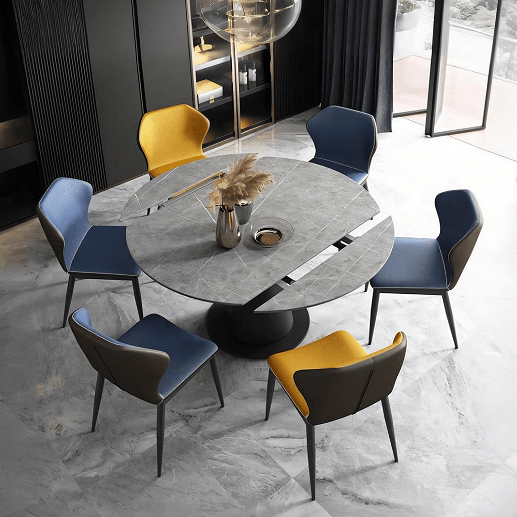 Lessie Extendable Dining Table, Sintered Stone - Miola