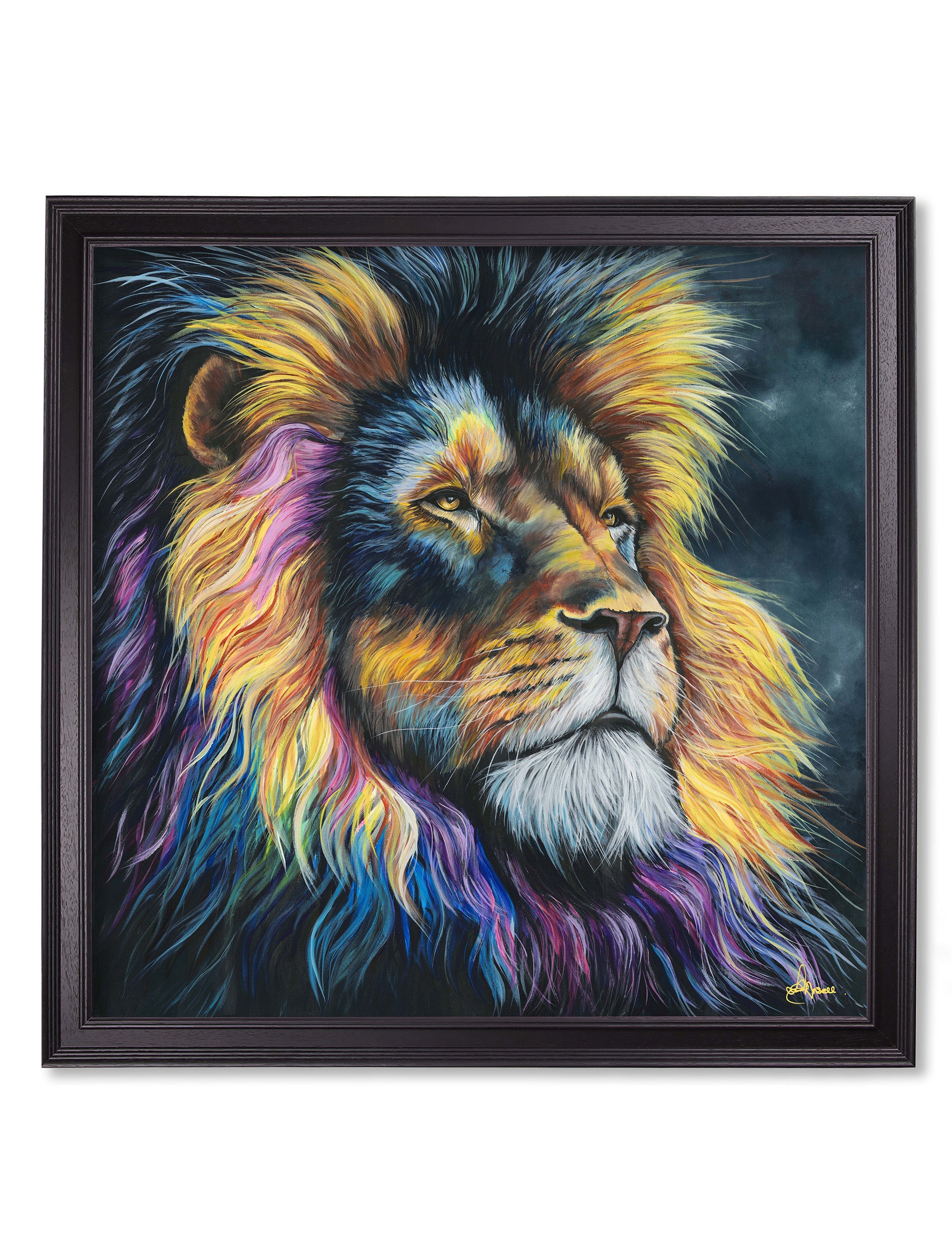 Lion Print 'Courage'