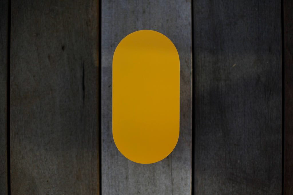 Yolk yellow mini diffuser wall light - Miola