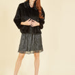 Load image into Gallery viewer, Black Faux Fur Short Jacket
