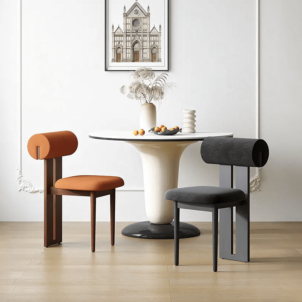 Maisie Dining Chair, Velvet or Boucle - Miola
