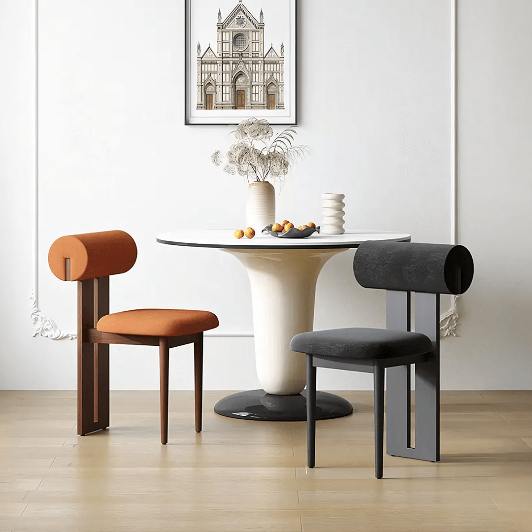 Maisie Dining Chair, Velvet or Boucle - Miola