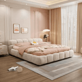 Mamie King Size Bed, More Sizes, Velvet With Storage, Gaslift - Miola