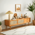 Mario Cane Rattan TV Stand - Miola