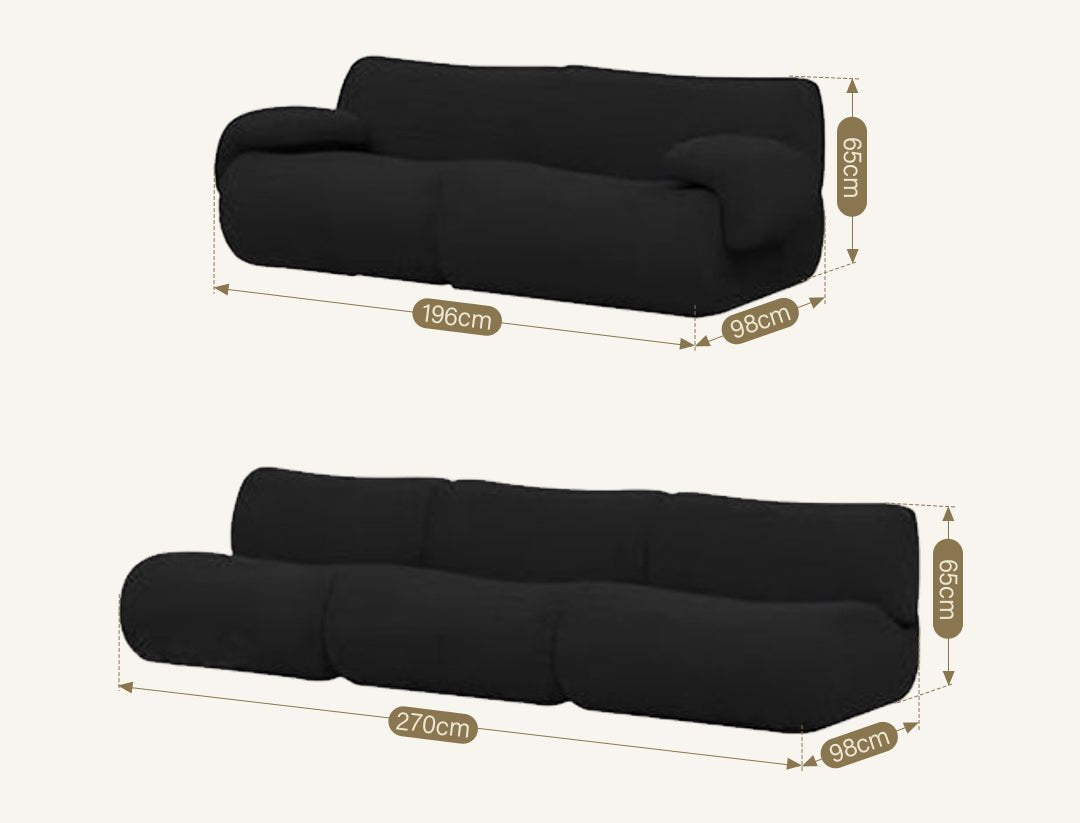 Matuszewski Modular Sofa, Two Seater, Three Seater, Boucle - Miola