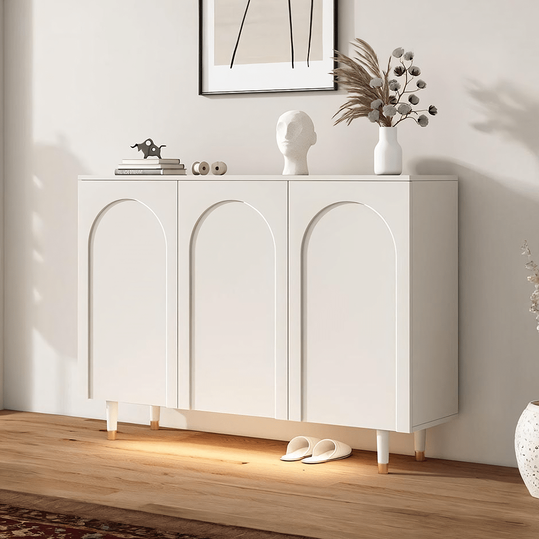 Mia Shoe Storage, Cream - Miola