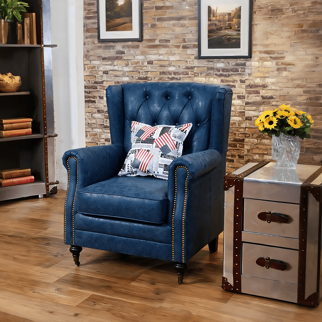 Mid - Century L9 Armchair, Loft Style - Miola