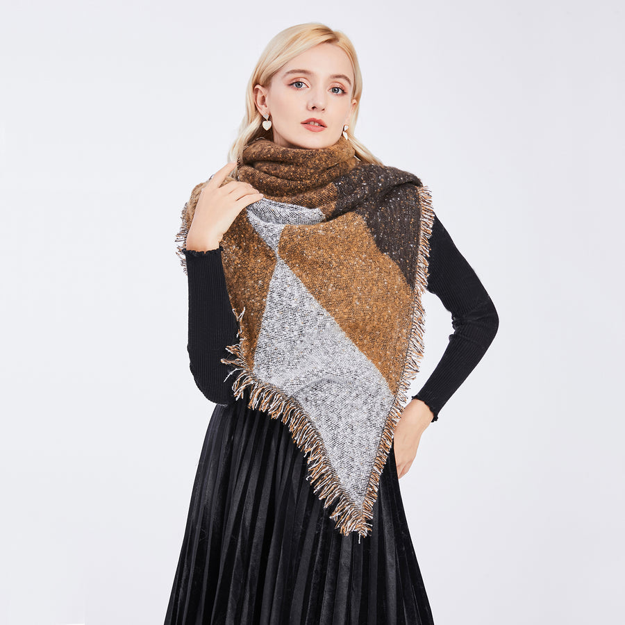 Coffee Scarf / Wrap