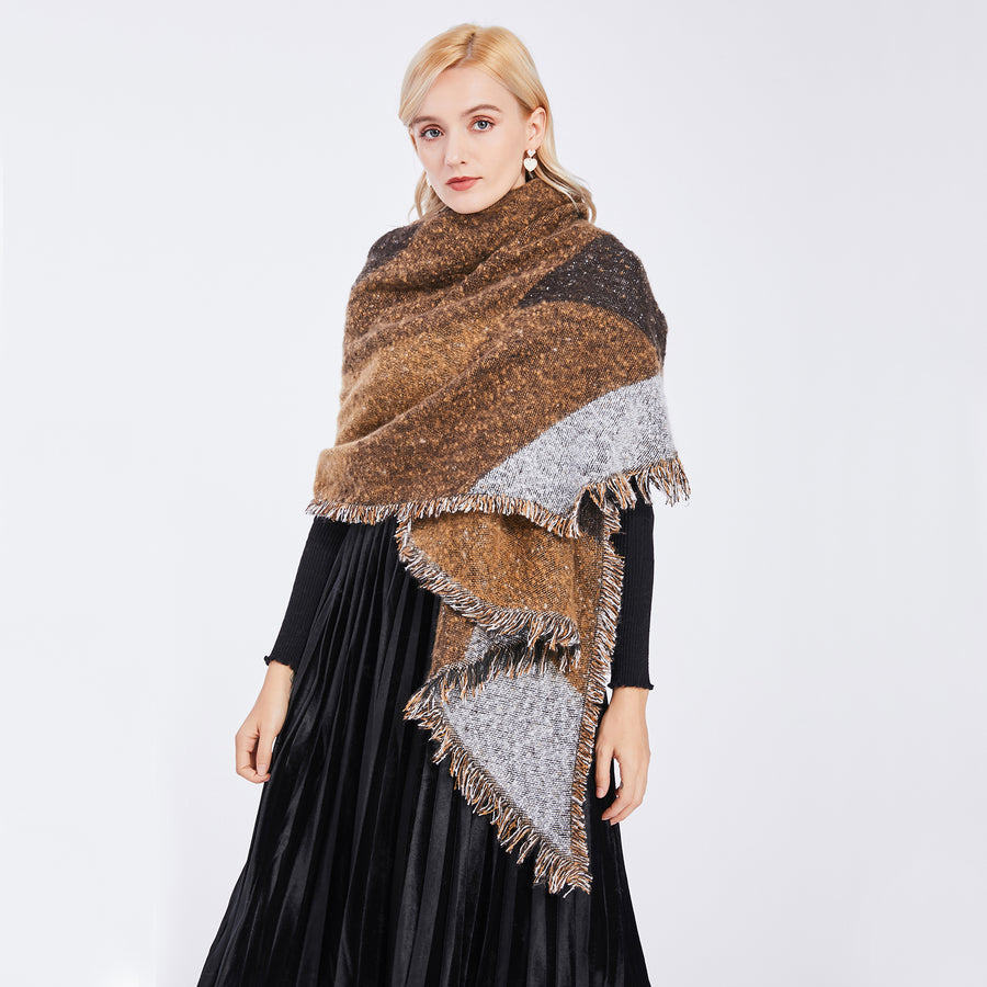 Coffee Scarf / Wrap