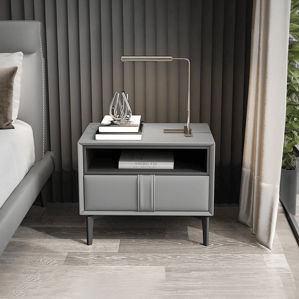 Mogensen Bedside Table, Grey - Miola